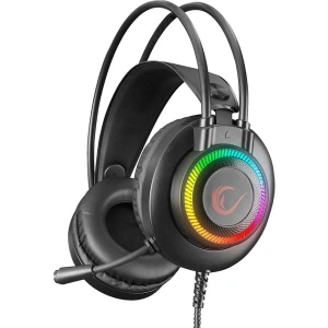 Rampage RM-K27 X-JAMMER Rainbow Ledli PC USB 3.5M PS4-XBOX-Mobile Gaming Oyuncu Mikrofonlu Kulaklık