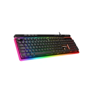 Rampage SHINE K14 Siyah USB RGB Backlight Membrane Gaming Oyuncu Klavye