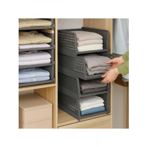 Raylı Elbise Dolap İçi Organizer, 3lü Set ile Üst Üste Dizilebilir Tasarım
