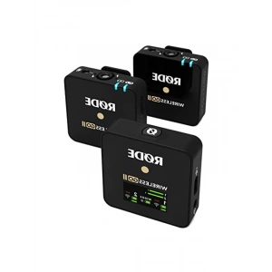 RØDE Wireless GO II, Çift Kanallı, Kayıt Edicili Telsiz Mikrofon Sistemi