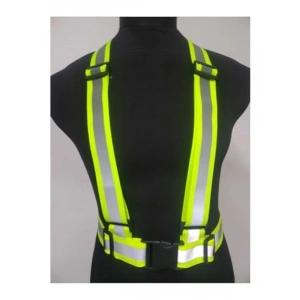 Reflektörlü Motorsiklet Yeleği - Güvenli ve Görünür