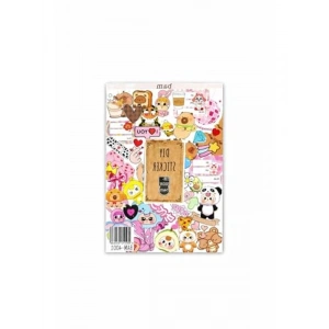 Rengarenk Sticker Kitabı, 24*17 cm, Özel Tasarım