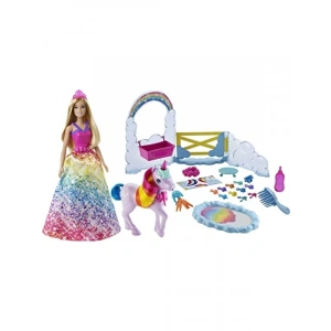 Renk Değiştiren Tek Boynuzlu At ve Bebek Oyun Seti