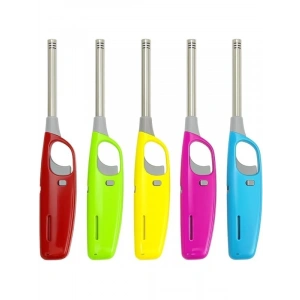 Renkli 2’li Uzun Mutfak Çakmak Seti