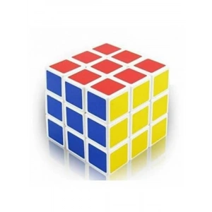 Renkli 3x3 Klasik Zeka Küpü, Yapboz Oyunu
