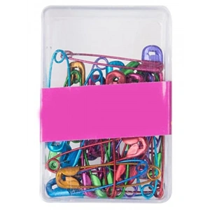 Renkli Çengelli İğne Seti - 36 Adet