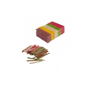 Renkli Çubuk Köpek Ödülü 14 cm Uzunlukta, 100 Gram