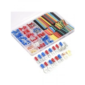 Renkli Isıyla Daralan Makaron ve Kablo Pabucu Seti - 678 Parça