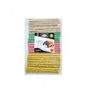 Renkli Köpek Ödül Çubuğu, 14 cm 100lü Paket