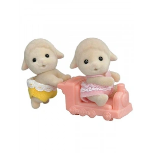 Renkli Koyun İkizler Figürü