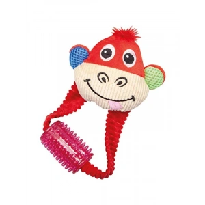 Renkli Monkey Tugger Köpek Oyuncağı