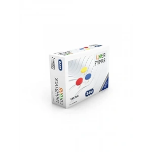 Renkli PVC Kaplı Raptiye Seti - 8 Paket