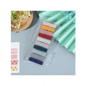 Renkli Yapışkan Not Kağıtları, 10 Renk 200 Yaprak Set