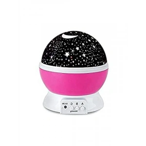 Renkli Yıldızlı Gökyüzü Projeksiyon Gece Lambası