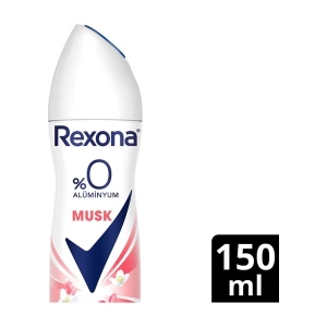 Rexona Kadın Sprey Deodorant Musk %0 Alüminyum 150 ml