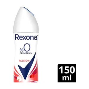 Rexona Kadın Sprey Deodorant Passion 150 ml Alüminyum Pudrasız Uzun Süreli Koruma