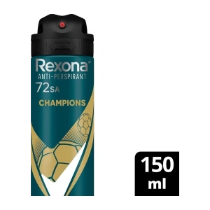 Rexona Men Erkek Sprey Deodorant Champions 72 Saat Kesintisiz Üstün Koruma 150 ml