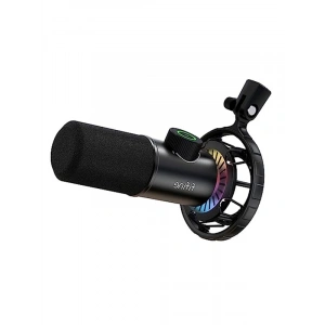 RGB dinamik USB mikrofon, oyun ve podcast için ideal