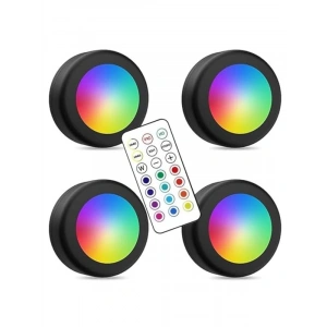 RGB Gece Lambası Seti, 12 Renk Kumandalı Küçük Aydınlatmalar