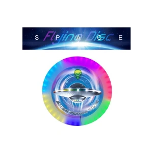 Rgb LED Işıklı Şarjlı Karanlıkta Parlayan Uçan Disk Frizbi