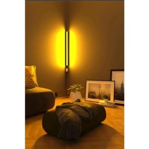 RGB Uzaktan Kumandalı LED Abajur, 16 Renkli Gece Lambası