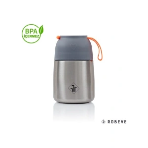 Robeve 450ML Bebek Mama Saklama Termosu Vakumlu Çift Taraflı Termos