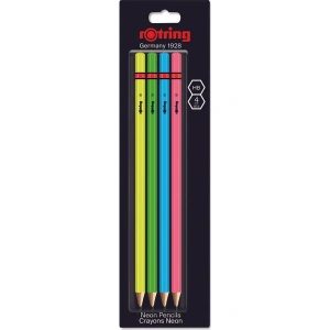 Rotring Neon Kurşun Kalem 4lü Paket