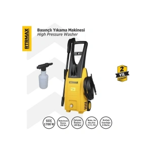 Rtrmax RTM711 Yüksek Basınçlı Yıkama 1700 W 150 Bar