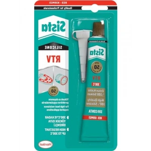 RTV Silikon, 50 Gr, Kırmızı Renk, Çok Amaçlı Kullanım