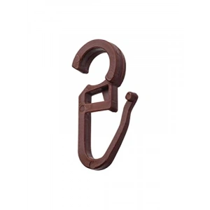 Rustik Kahverengi Perde Klipsi - 25 Adet