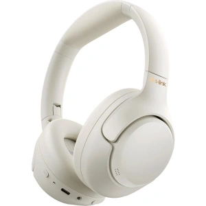 S-Link Doob Hybrid Anc Hi-Res Bluetooth Kablosuz Kulaklık - 60 Saat Kullanım Süresi - Beyaz