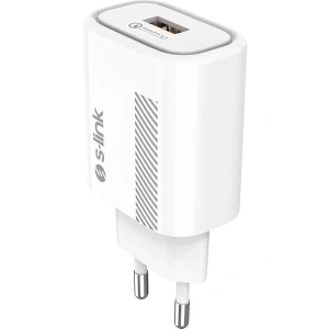 S-Link SL-EC40 5V 2400MA Beyaz Ev Şarj Adaptörü