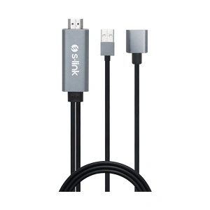 S-Link SL-IPH25 HDMI To Usb-F 2m Mobil Telefon Uyumlu Görüntü Aktarıcı Kablo