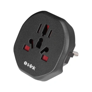 S-link SL-WL09 Universal - Türk Çevirici Çevirici Priz Adaptör