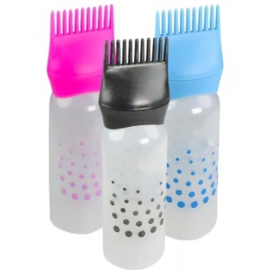 Saç Boyama Uygulama Şişesi ve Tarağı