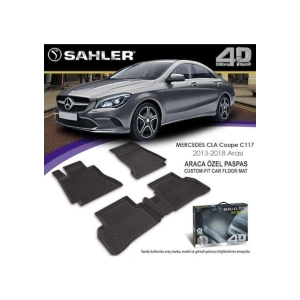 Sahler Mercedes CLA Coupe 2013-2018 Uyumlu 4.5D Premium Havuzlu Paspas- C117