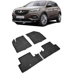 Sahler Opel Grandland X 2017-2022 4.5D Havuzlu Paspas Siyah