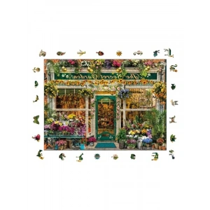 Saklı Bahçe Temalı Ahşap Puzzle, 450 Parça ve Yapıştırıcı