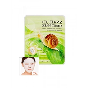 Salyangoz Salgısı İçeren Nemlendirici 3D Yaprak Maske