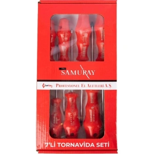 Samuray Profesyonel Tornavida Seti 7 Li - 7000