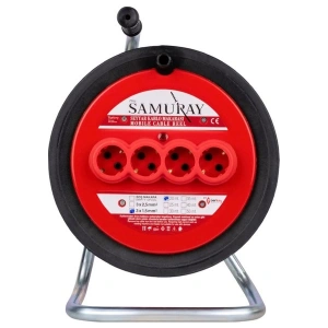 Samuray Seyyar Makaralı Uzatma Kablosu 3x1,5mm 35MT - 31535