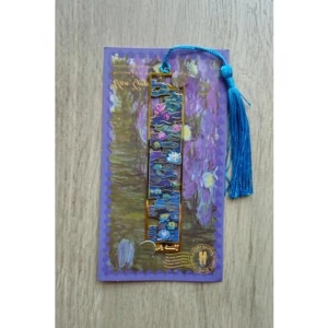 Sanatsal Metal Kitap Ayracı, Nilüfer Tasarımlı