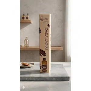Sandal Ağacı Oda Kokusu, 55 ml Dekoratif Cam Şişe ile Uzun Süreli Ferahlama