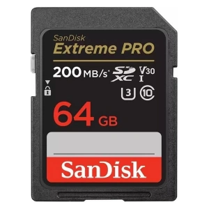 Sandisk Extreme Pro 64GB 200MB/S Sdxc Hafıza Kartı