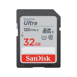 SanDisk Ultra 32GB SDHC Memory Card 120MB/s
