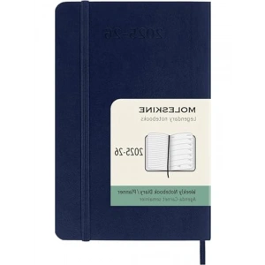 Saphir Renkli Moleskine 2025/2026 Haftalık Notizkalender