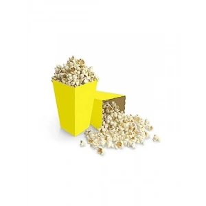 Sarı Mısır Kutusu - Popcorn Sunumu için
