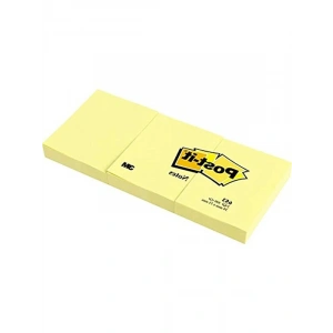 Sarı Not, 100 Yaprak, 38x51mm - Blok Olarak Satışta