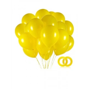 Sarı Parlak Helyum Balon, 10 Adet Paket