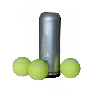 Sarı Vakumlu Tenis Topu Seti - 3 Adet